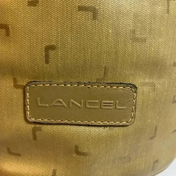 Lancel PVC  leather vintage shoulder bag - Picture 6 of 14